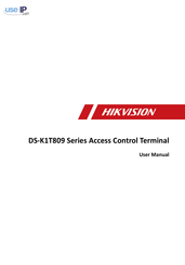HIKVISION DS-K1T809EWX User Manual