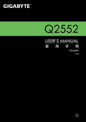 Gigabyte Q2552 User Manual