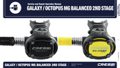 Cressi GALAXY / OCTOPUS MG BALANCED 2ND STAGE Service And Repair Manual