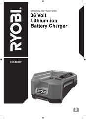 Ryobi BCL3650F Original Instructions Manual
