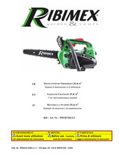 Ribimex PRTRT301/LC User And Maintenance Manual