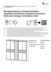 Rauch AG502.57T2 Assembly Instructions Manual