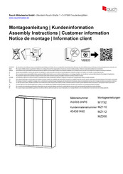 Rauch AG593.0NF6 Assembly Instructions Manual
