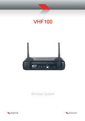 PROEL VHF100 Manual