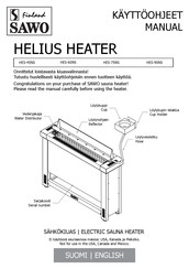 Sawo HELIUS HES-75NS Manual