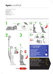 Dyson small ball UP15 Operating Manual
