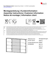 Rauch 603868080 Assembly Instructions Manual
