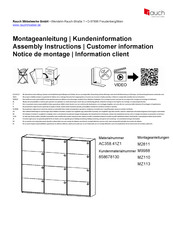 Rauch 858678130 Assembly Instructions Manual