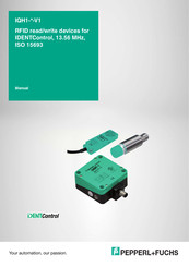 Pepperl+Fuchs IQH1-FP-V1 Manual