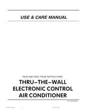 Frigidaire FAH146Q2T4 Use & Care Manual