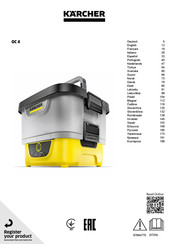 Kärcher OC 4 Manual