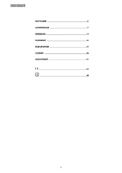 Pro-Craft BH1750 User Manual