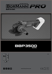 BorMann PRO BBP3500 Manual