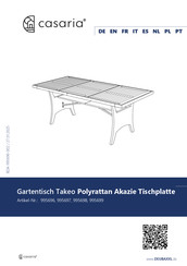 Casaria Takeo 995696 Manual