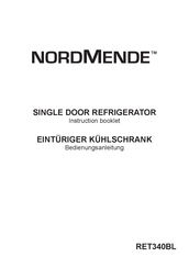 Nordmende RET340BL Instruction Booklet