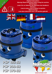 Numatic PSP 370-B2 Original Instructions Manual