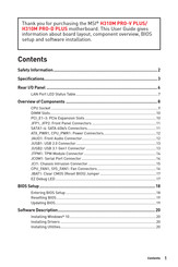 MSI H310M PRO-D PLUS User Manual