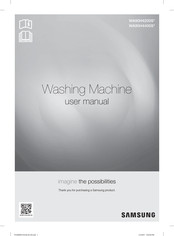 Samsung WA90H4200S Series User Manual