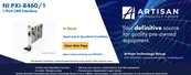 National Instruments PXI-846 Series Getting Started