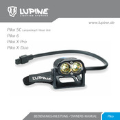 Lupine Piko X Pro Owner's Manual