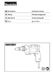 Makita 6805BV Instruction Manual