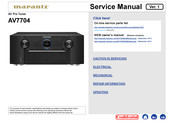 Marantz AV7704 Service Manual