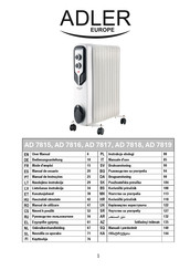 Adler Europe AD 7816 User Manual