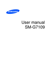 Samsung SM-G7109 User Manual
