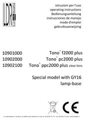 LDR Tono ppc2000 plus clear lens Operating Instructions Manual