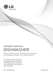 LG DW-EN105T Owner's Manual
