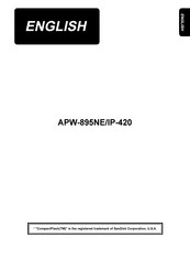JUKI APW-895NE/IP-420 Instruction Manual