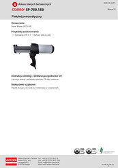 Sulzer Mixpac DP2X 200 Instruction Handbook Manual