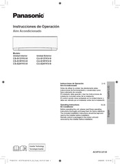 Panasonic CS-S12YKV-9 Operating Instructions Manual