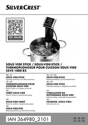 Silvercrest SSVS 1000 B2 Operating Instructions And Safety Instructions