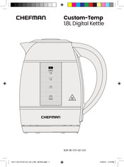 Chefman Custom-Temp RJ11-18-CTI-V2-CO Instructions Manual