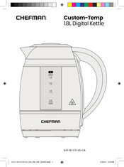 Chefman Custom-Temp RJ11-18-CTI-V2-CA Instructions Manual
