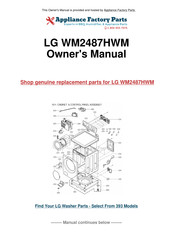 LG WM2487HWM Service Manual