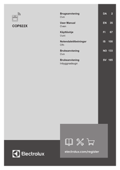 Electrolux COP822X User Manual