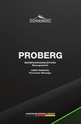 Donnerberg PROBERG User Manual