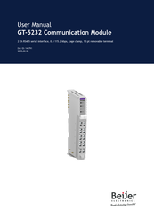 Beijer Electronics GT-5232 User Manual