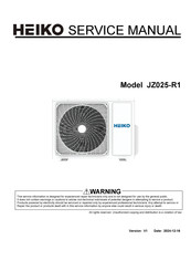 Heiko JZ025-R1 Service Manual