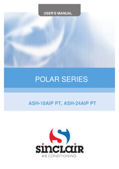 Sinclair ASH-24AIP PT User Manual