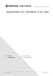 Pentair JP50191 Instruction Manual