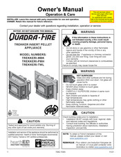 Quadra-Fire TREKKERI-MBK Owner's Manual