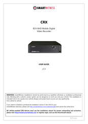 SmartWitness CRX User Manual
