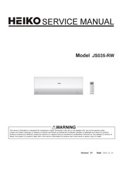 Heiko JS035-RW Service Manual