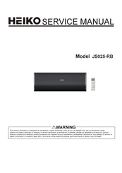 Heiko JS025-RB Service Manual