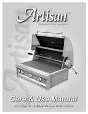 Alfresco Artisan ARTP Care & Use Manual