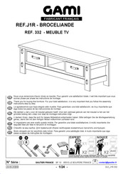 Gami BROCELIANDE J1R Assembly Instructions Manual