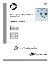 IR Nirvana 1200 Operator's Manual